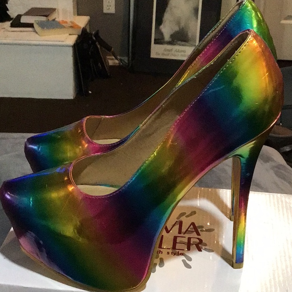 Rainbow Colored Shoe Republic Of LA